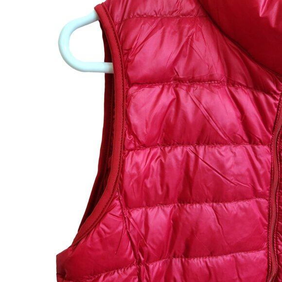 NWT 89th & Madison Red Lightweight Packable Down Vest Size M - Picture 3 of 15